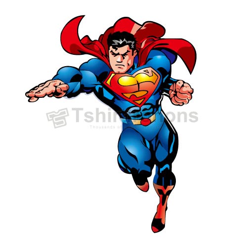 Superman T-shirts Iron On Transfers N4661 - Click Image to Close